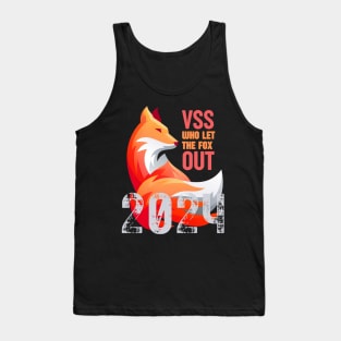 who let the fox out V2 Tank Top